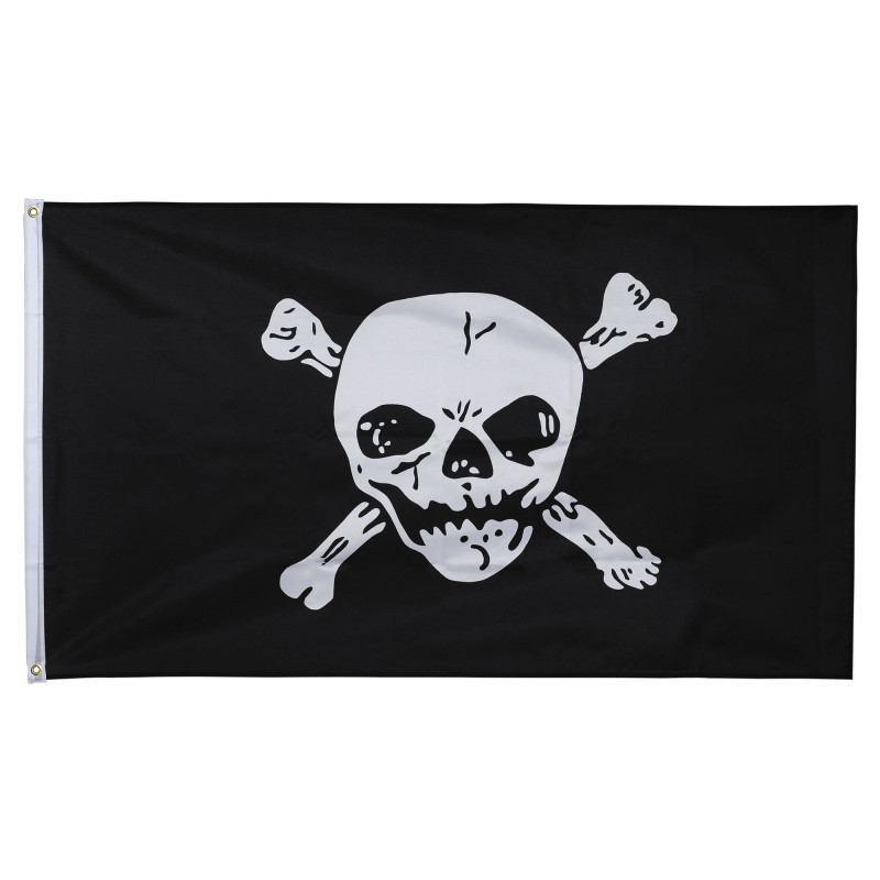 Pirate Jolly Roger Flag - 90x150 cm