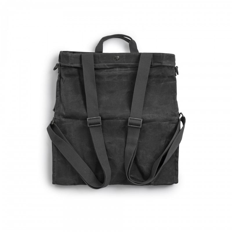 Grey Waxed Heavy Canvas Garden Bag – Barebones...