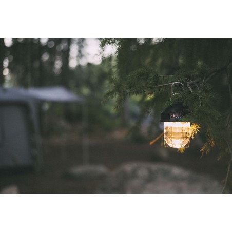 Draagbare LED USB lantaarn brons - Beacon Hanging Lantern Light - Barebones Living