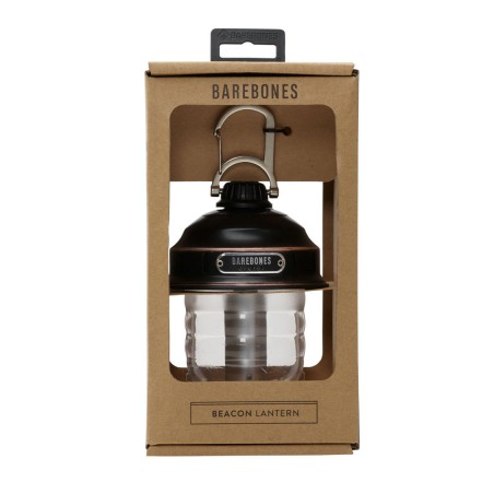 Portable USB Bronze LED Lantern - Beacon Hanging Lantern Light - Barebones Living