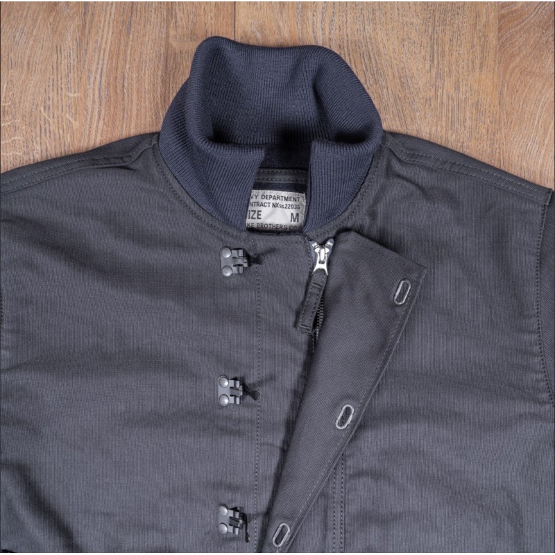 US Navy 1943 Deck Hook Jacket Atlantic USN -...