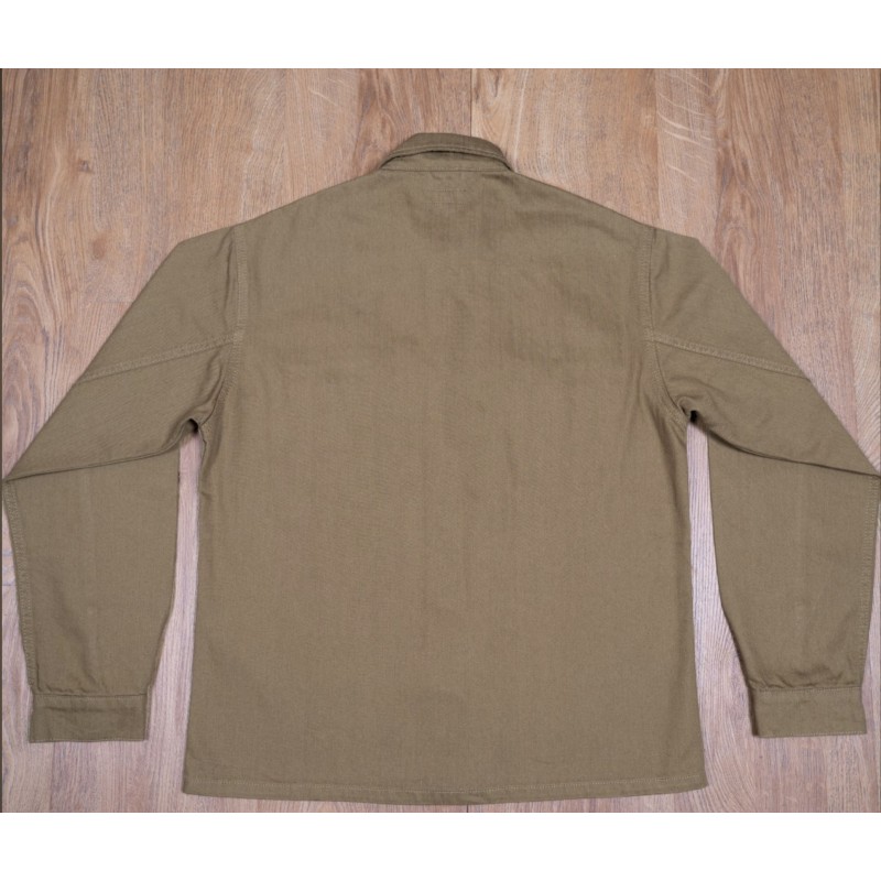 Cotton Shirt 1962 OG-107 Brown - Pike Brothers