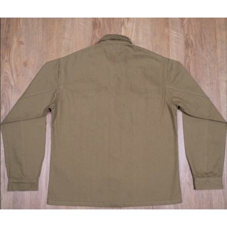 Cotton Shirt 1962 OG-107 Brown - Pike Brothers