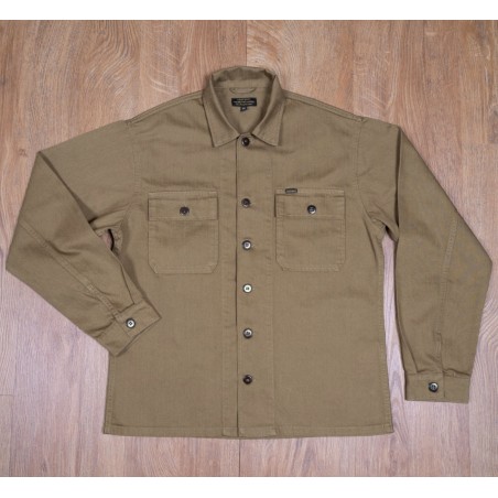 Chemise Coton 1962 OG-107 Marron - Pike Brothers