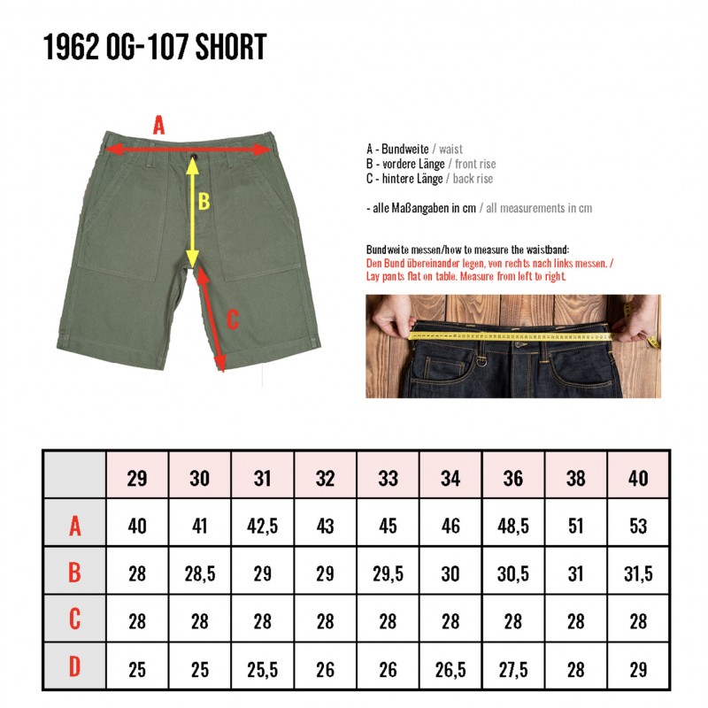 Cotton Shorts 1962 OG-107 Brown - Pike Brothers