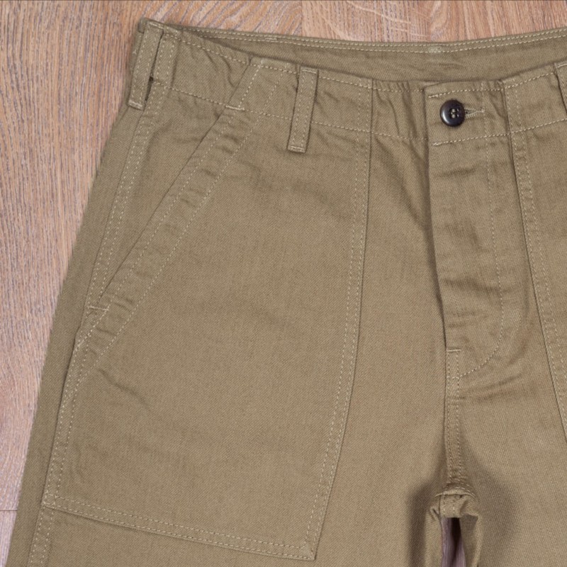 Cotton Shorts 1962 OG-107 Brown - Pike Brothers