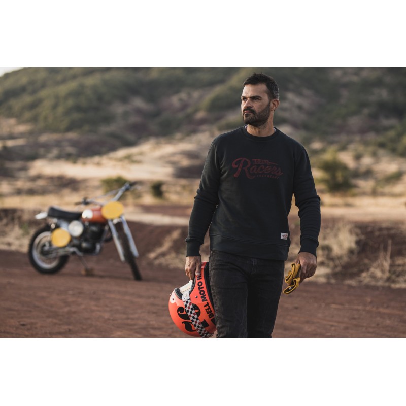 Sudadera Dust Racers Washed Black - AGE OF GLORY