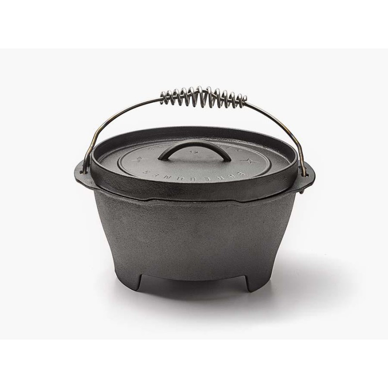Gusseisener Topf 30 cm – Dutch Oven Barebones...