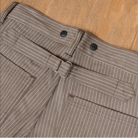 Denim-Hose – 1942 Hunting Pant brown wabash – Pike Brothers
