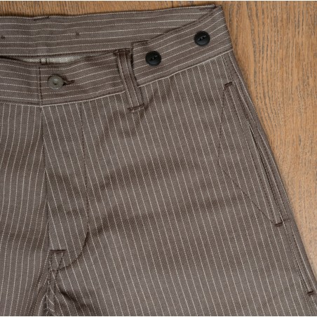 Denim-Hose – 1942 Hunting Pant brown wabash – Pike Brothers