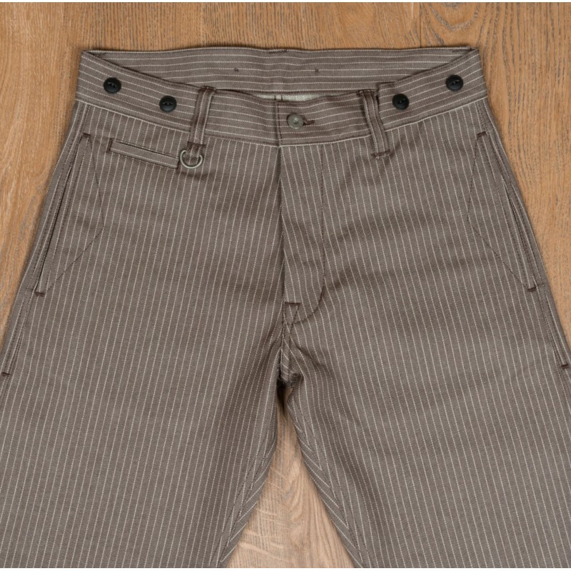 Denim broek - 1942 Hunting Pant brown wabash –...