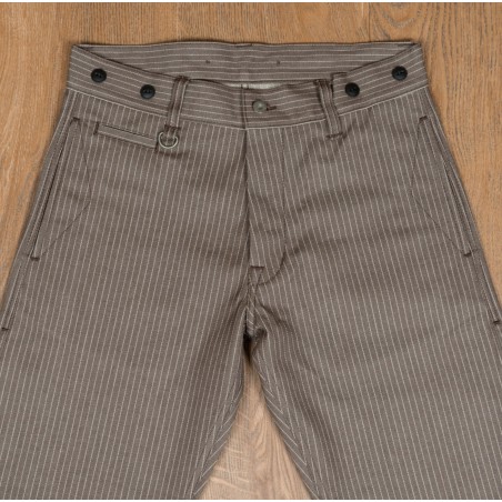 Denim-Hose – 1942 Hunting Pant brown wabash – Pike Brothers