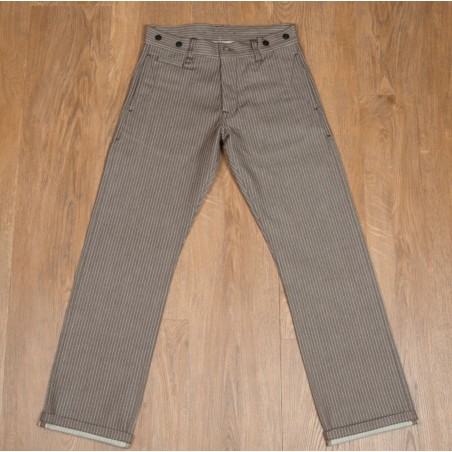 Denim Trousers - 1942 Hunting Pant brown wabash – Pike Brothers