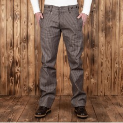Denim broek - 1942 Hunting Pant brown wabash – Pike Brothers