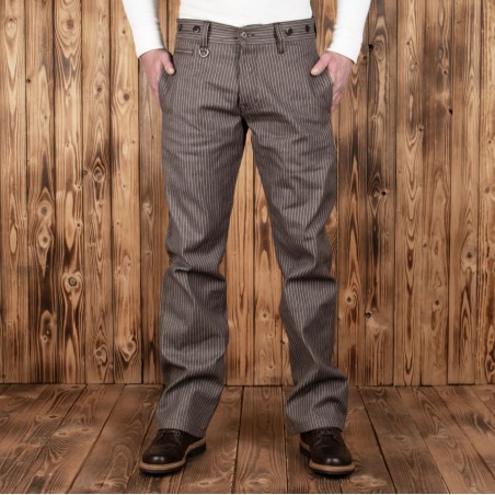 Denim-Hose – 1942 Hunting Pant brown wabash – Pike Brothers