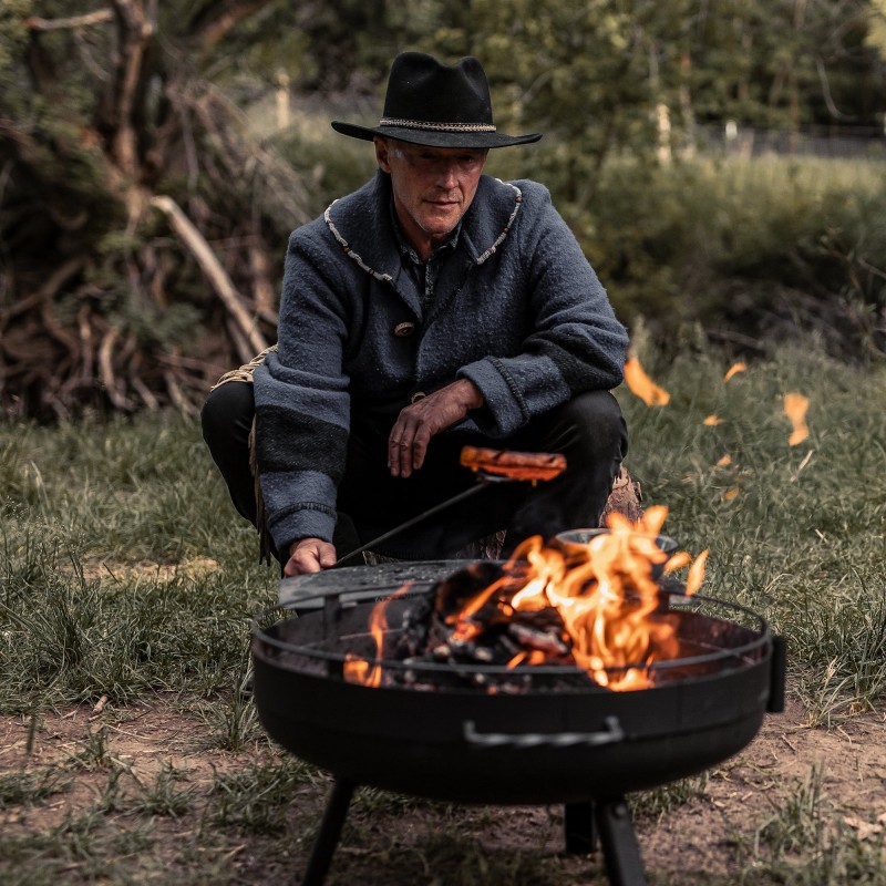 Feuerschale Barbecue Cowboy Fire Pit Grill 58...