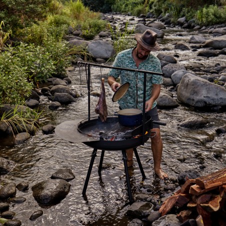 Brasero Barbecue Cowboy Fire Pit Grill 76 cm 30’’ - Barebones Living