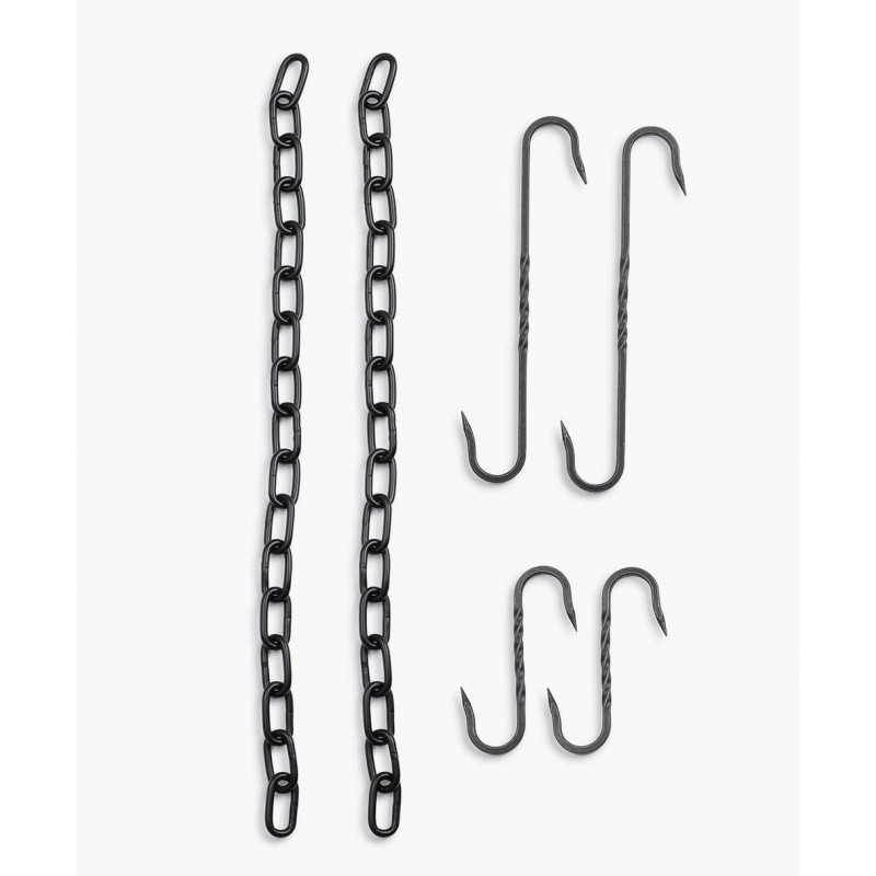 S-haken en ophangketens voor Brasero van 76 cm...