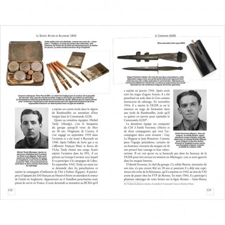 THE ACTION SERVICE IN GERMANY 1945 - Mission Croc and Commando A220