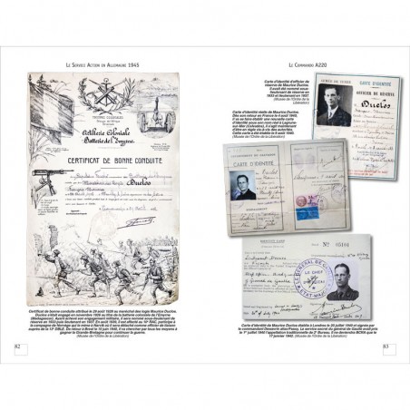 LE SERVICE ACTION EN ALLEMAGNE 1945 - Mission Croc et Commando A220