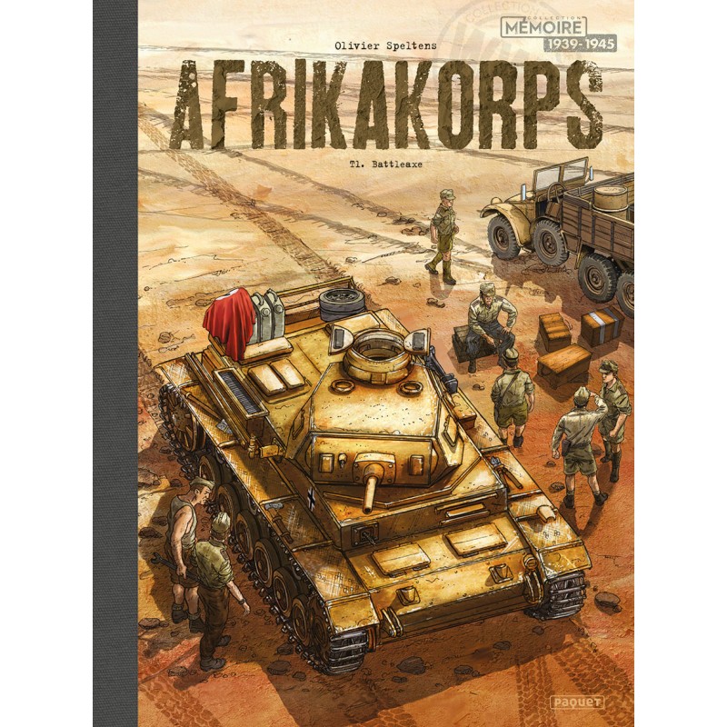 AFRIKAKORPS VOL. 1 BATTLEAXE - CANVAS EDITION