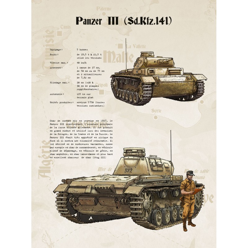 AFRIKAKORPS T1 BATTLEAXE - TOILE