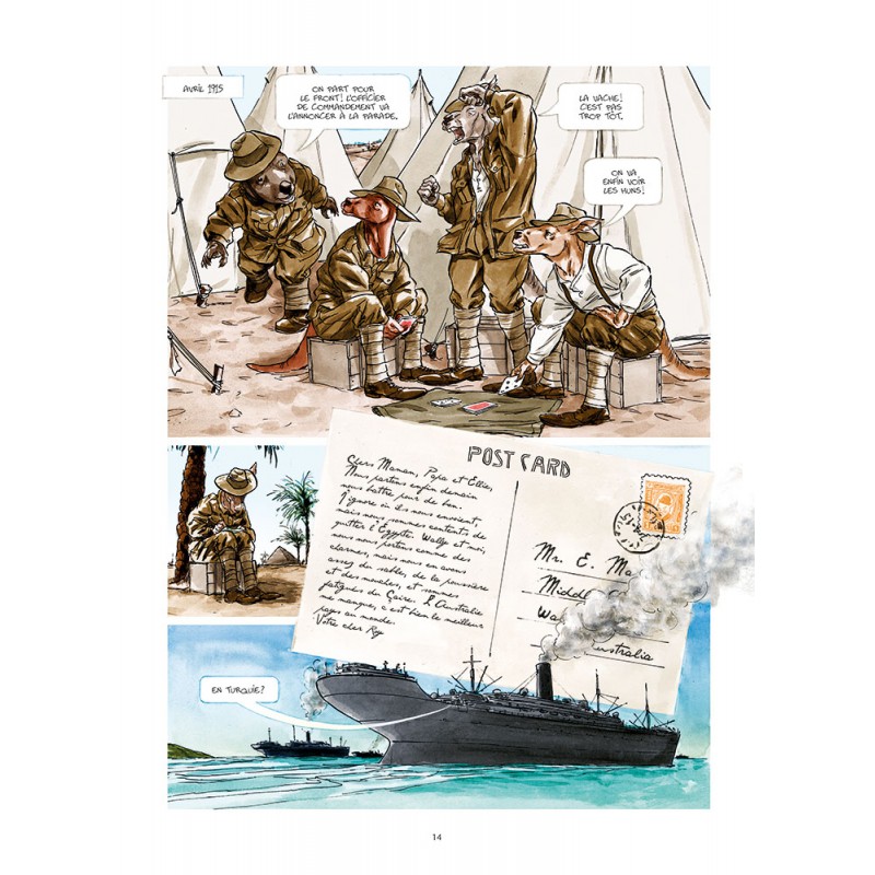 EEN AUSTRALIËR IN GALLIPOLI