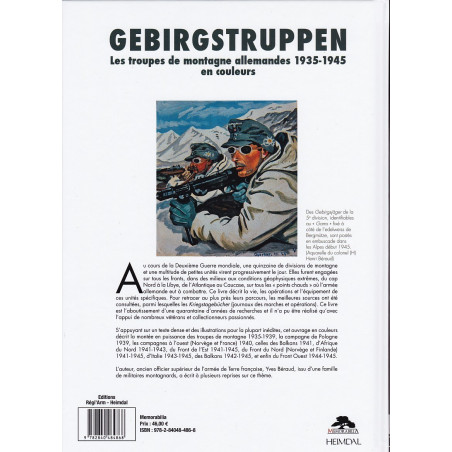 Les Gebirgstruppen en couleurs 1935-1945