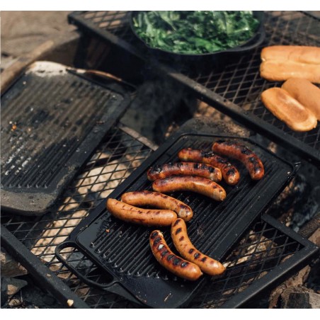 Plancha Wendegrillplatte aus Gusseisen – Barebones Living