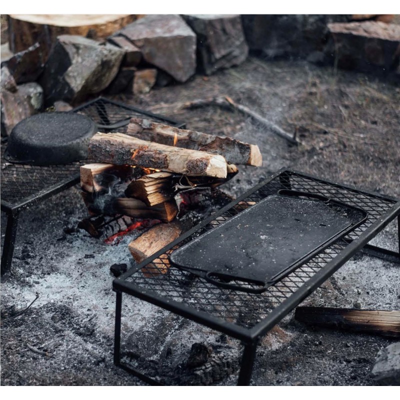 Plancha omkeerbare gietijzeren grillplaat -...