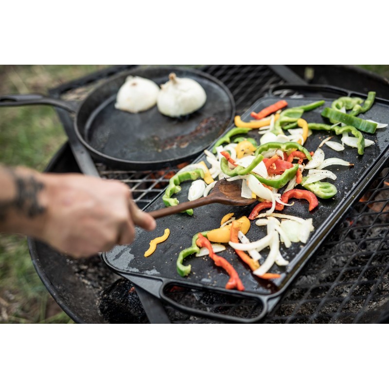 Plancha omkeerbare gietijzeren grillplaat -...