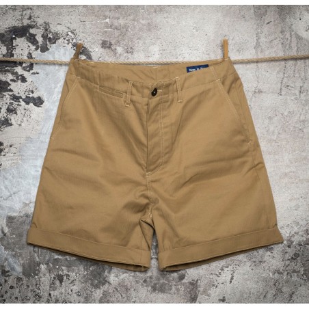 The HBT CAMEL Chino Short - Fleurs de Bagne