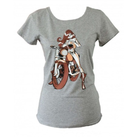 Dames T-Shirt Katoen Mutine - 2MileSix