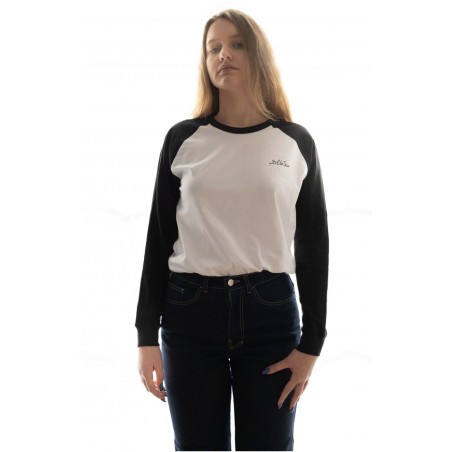Dames T-shirt Raglan Mouwen Classic - 2MileSix