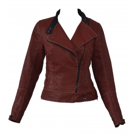 Damen-Motorradjacke "La Bonnette" Homologiert AA - 2MileSix