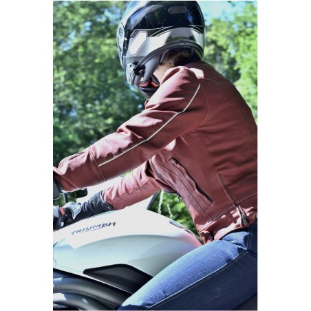 Damen-Motorradjacke "La Bonnette" Homologiert AA - 2MileSix