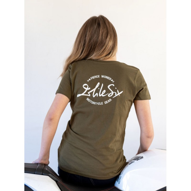 Damen-T-Shirt British Kaki - 2MileSix