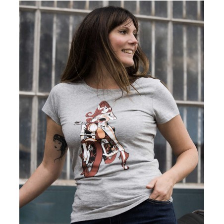 Dames T-Shirt Katoen Mutine - 2MileSix