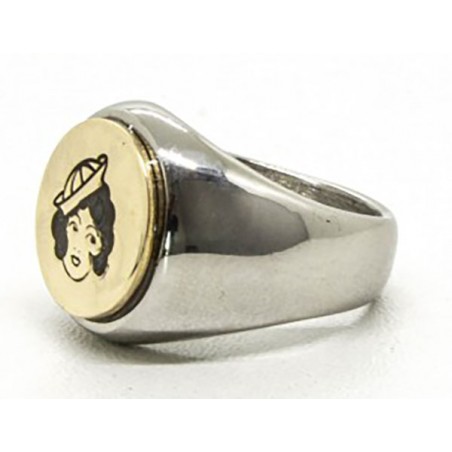 Bague Tattoo Sailor 'Pin-Up' - Black Pearl Creations
