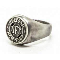 Zegelring New-York 'Buffalo' token - Black Pearl Creations 2