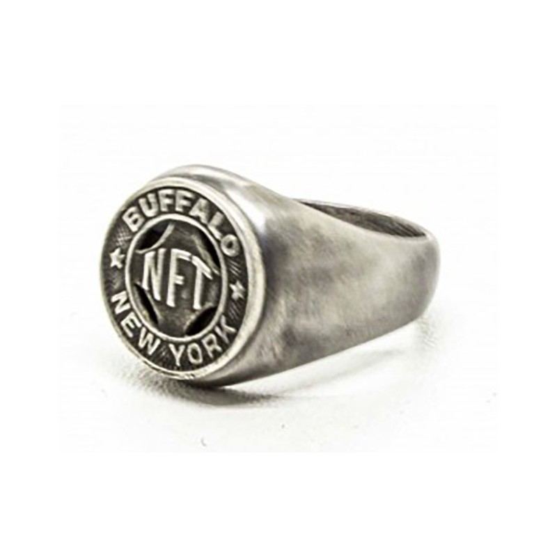 Zegelring New-York 'Buffalo' token - Black...