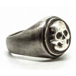 Siegelring 'Silver Skull' - Black Pearl Creations 2