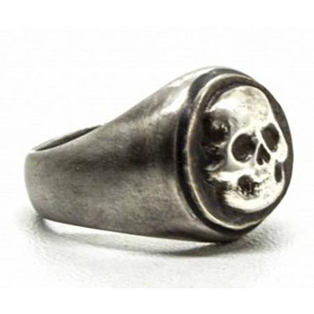 Siegelring 'Silver Skull' - Black Pearl Creations