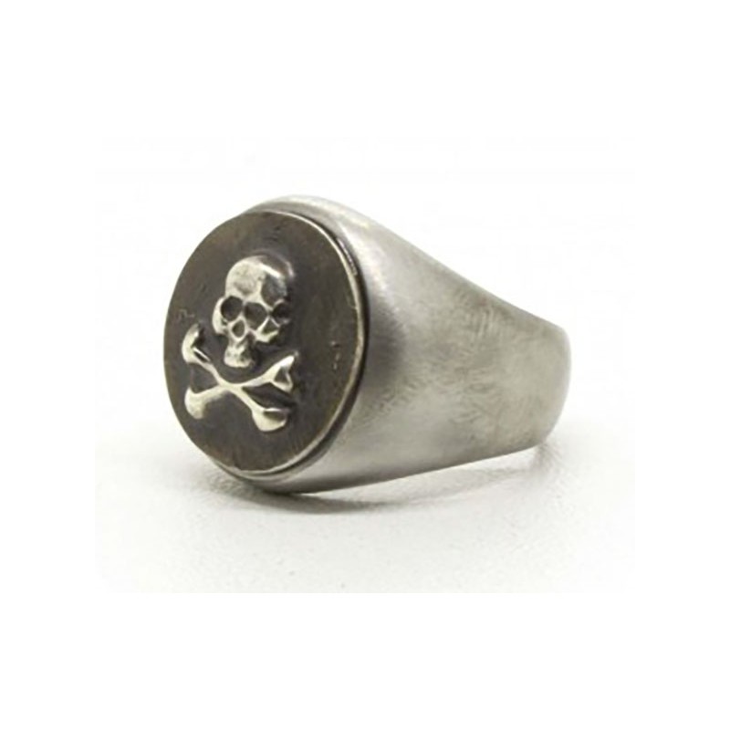 Siegelring 'Memento Mori' - Black Pearl Creations