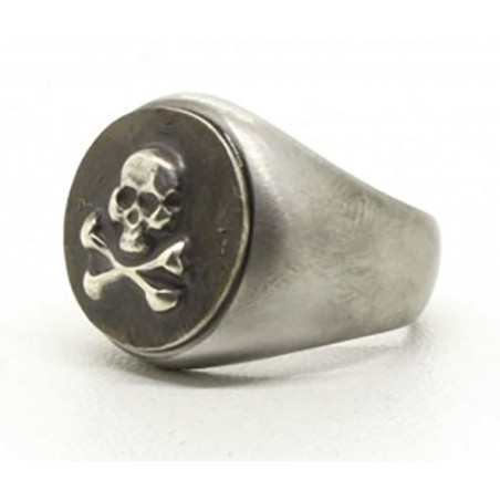 Siegelring 'Memento Mori' - Black Pearl Creations