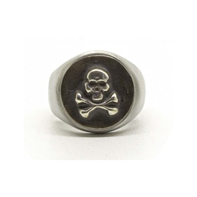 Siegelring 'Memento Mori' - Black Pearl Creations