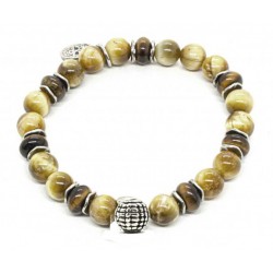 Yellow Tiger's Eye Bracelet - Black Pearl Creations