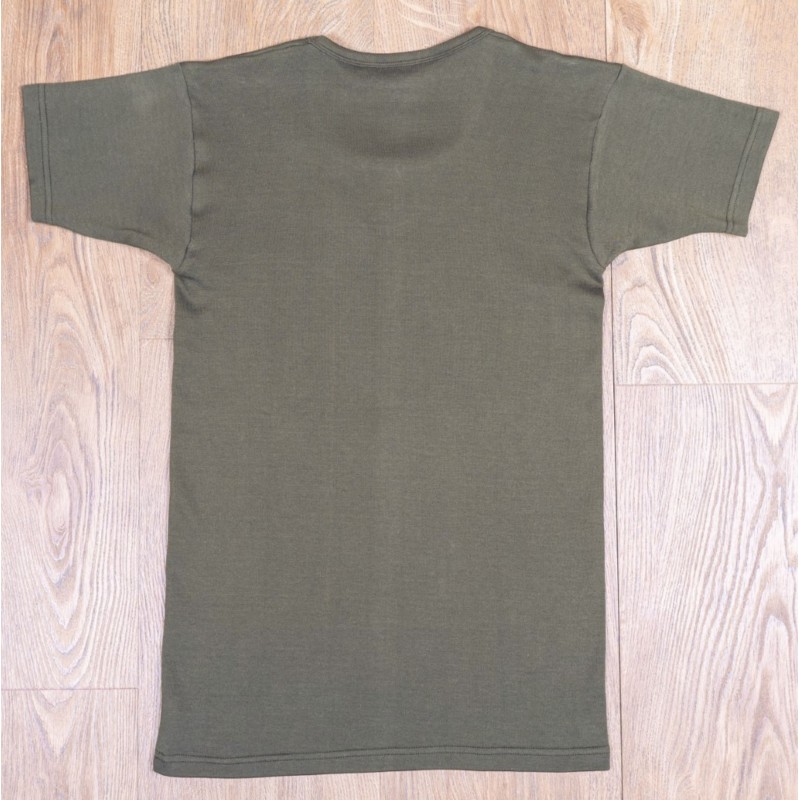 Set van 2 tubulaire T-shirts ronde hals kaki...