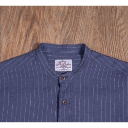 Linnen overhemd Hudson Blauw - 1923 Buccanoy Shirt Hudson...
