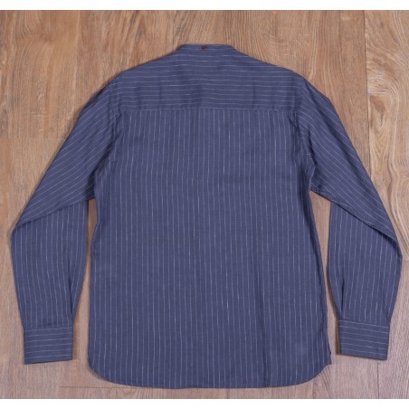 Leinenhemd Hudson Blau - 1923 Buccanoy Shirt Hudson blue Pike Brothers